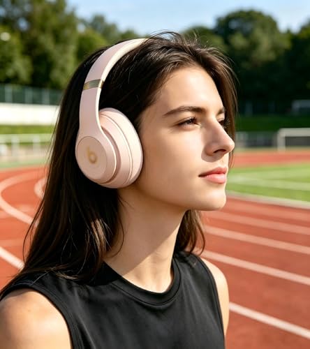 Replacement Ear Pads Compatible with Beats Studio3 Wireless Pink - color: Pink