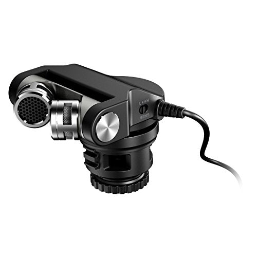 Tascam TM-2X Stereo X-Y Microphone for DSLR Cameras ,Black