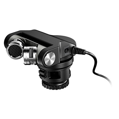 Tascam TM-2X Stereo X-Y Microphone for DSLR Cameras ,Black