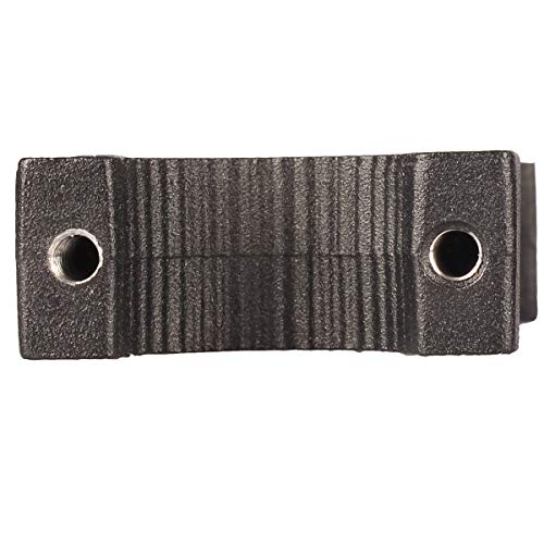 1.125" Tube Clamp Mount Bracket,Roof Roll Cage Holder for Whips,Shovel, LED Light Bar (Pack of 2) (2pcs-1.125" Clamp) - size: 1.125"
