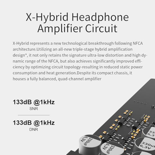 Topping DX5 II Fully Balanced DAC Headphone Amplifier 7600mW, ES9039Q2M x 2 Chip DSD512 768kHz DAC Amp Combo, USB/Optical/Coaxial to RCA/XLR Line/6.35mm/4.4mm/4-pin XLR Earphone Amps (Silver) - color: Silver