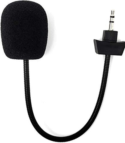 TNE Replacement 2.5mm Microphone Boom Game Mic for PDP Afterglow AG9 Legendary Collection Sound of Justice AG 9+ Armored Wireless Xbox One PS4 PlayStation 4 Nintendo Switch Gaming Headphones