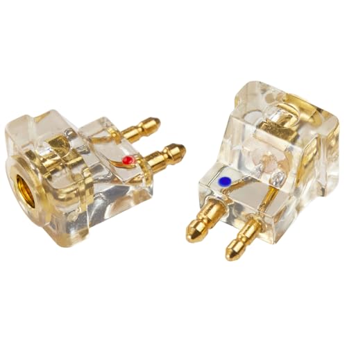 FitEar Adapter to MMCX or 2Pin 0.78mm for FitEar TG334, TG335, Pure, Silver, IEM Bluetooth Adapter, FitEar Male to MMCX or 2Pin Flat Female (Fitear to MMCX)