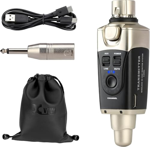 Xvive U45 Wireless in Ear Monitor System Transmitter, 5.8ghz IEM System (Transmitter Only - style: U45TX
