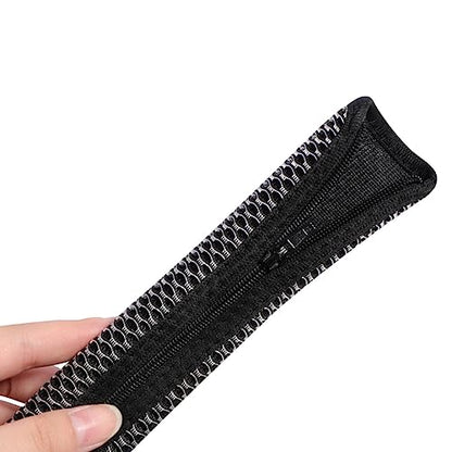 Hook Headband Cover with Zipper Cushion for PXC550 PXC480 MB660 Headset Anti-Dirt and Anti-Sweat Sleeves Cover