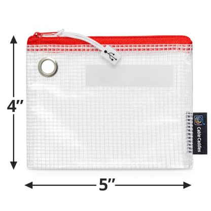 USB Cable Organizer Pouches, Color Coded Travel Cable Management Bags, 10 Pack