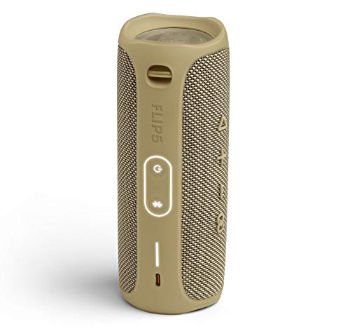 JBL FLIP 5 Waterproof Portable Bluetooth Speaker - Sand (Renewed) - color: Sand