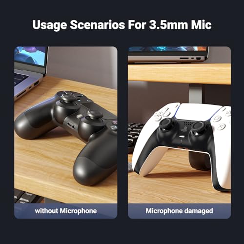 UGREEN Bluetooth 5.3 Adapter for PS4 PS5 USB Audio Transmitter APTX Connecting Bluetooth Headphones to PS5, PS4, Switch, PC, Wireless Audio Adapter (Plug & Play)