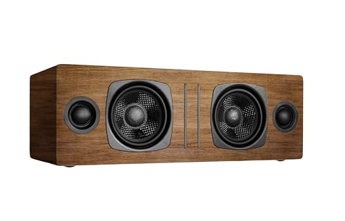 Audioengine A2 AIO (B2) Bluetooth Speaker – Premium Wireless Home Speaker | for Music Streaming from Phone, Tablet and Computer - Walnut - color: Walnut, style: Portable