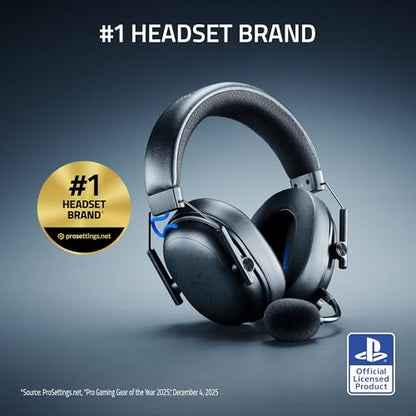 Razer BlackShark V3 Wireless PlayStation Gaming Headset, Black - color: Black, style: PS5