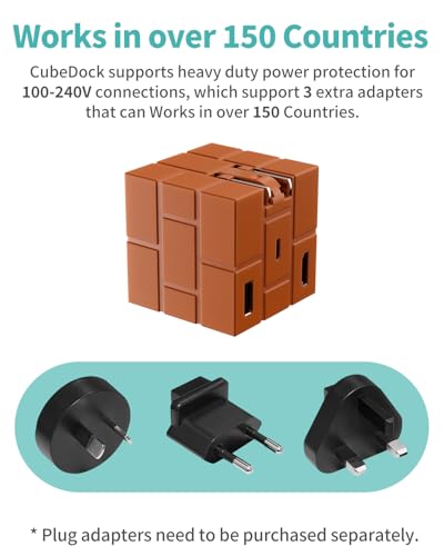 Switch Charger 65W Only for Nintendo Switch1/OLED/Steam Deck/Samsung Dex/iPad/MacBook, Portable Switch TV Dock Station with GaN, PD Fast Charging USB-C Cable