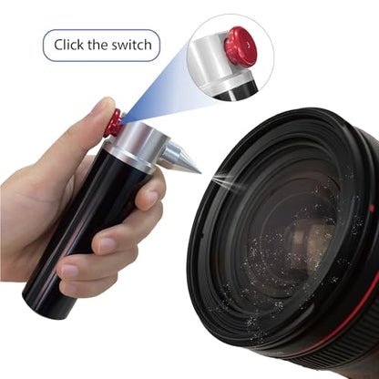CO2 Compressed Air Duster,Colorless,odorless,Non Flammable | Free of Bitterness Agents and Residue,Strong Airflow,Safely Cleans Optics,Electronics,Precision Equipments