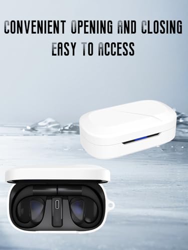 Case for ASUS ROG Cetra Open Ear Earbuds (White) - color: White, size: Open Ear