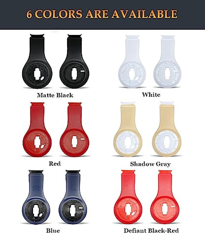 Studio 3 Inside Panel as Same as the OEM Studio3 Inner Earphone Shell Replacement Parts Durable Accessories Repair Kit Compatible with Beats by Dr. Dre Studio 3 (A1914 Headphones (White) - color: White