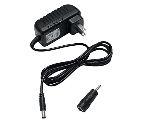 DCHAV 12V 2A Power Supply 5.5mmx2.5mm and 3.5mmx1.35mm Tip AC to DC Adapter 100-240V to 12vdc Power Cord 4ft 12 Volt 2amp 24W 5.5x2.5mm 3.5x1.35mm for CCTV Camera LED Light Router (Not 5.5x2.1mm) - size: 12V2A