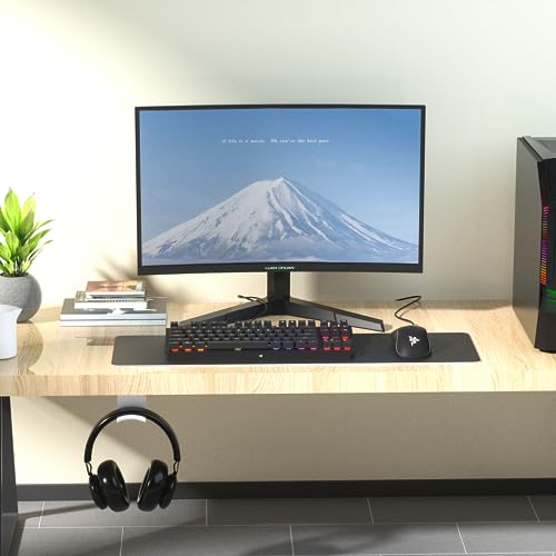 HomeMount Under Desk Headphone Hanger, Adhesive Hook, White 2 Pack - color: White-2P