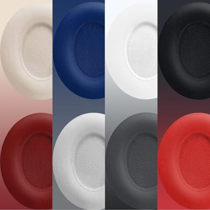 Replacement Ear Pads for Beats Studio 2 & Studio 3 Wired & Wireless Headphones, Ear Cushions, Headset Earpads, Ear Cups Cover with Soft Protein Leather-Black - color: Black