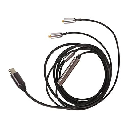 Gavigain Headphone Sound Cable Type C to MMCX Professional Replacement Cable Detachable Earphones Cable for SE215 315 535 846 Type C Headphone Cable Headset Audio Cable