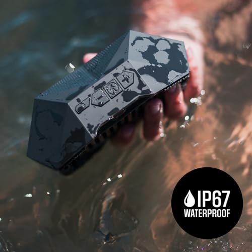 Outdoor Tech Turtle Shell 4.0 Portable Rugged Wireless Bluetooth Speaker with 360 Degree Sound Hi-Fi Audio IPX7-Rated Waterproof Dustproof and Shockproof - style: Turtle Shell 4.0