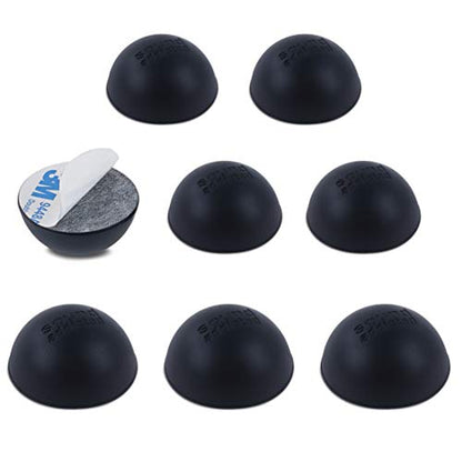 Subble 1.2 '' (8 Pack) Isolation Feet Suitable for 3'' - 5'' inch Speakers, The Hemisphere Bumper with Adhesive Will Prevent Vibrations and Improve The Sound of Your Monitors | Subble - size: 1.2'' x 0.6''