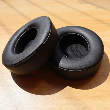 Beats Studio 3 Ear Pads, BUTIAO Replacement Protein Leather Earpads Memory Foam Ear Cushion Cups Repair Parts for Beats Studio 3 Studio 2 Wireless Wired Headphones by Dr.Dre (Black) - color: Black