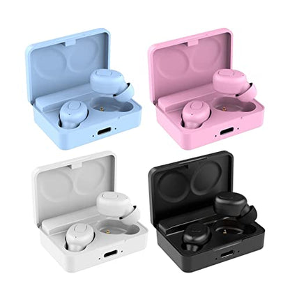 Wireless 5.0 in-Ear Gaming Earbuds Low Latency Gaming Earphones Headset Touch Control W/Mic Waterproof - Pink 56X40X20Mm/Pink/56 * 40 * 20Mm (Black 56 * 40 * 20Mm)