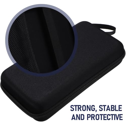 ibasenice Wireless Microphone Storage Case Portable Case Padded Dividers Holder for Wireless Go Ii Accessories