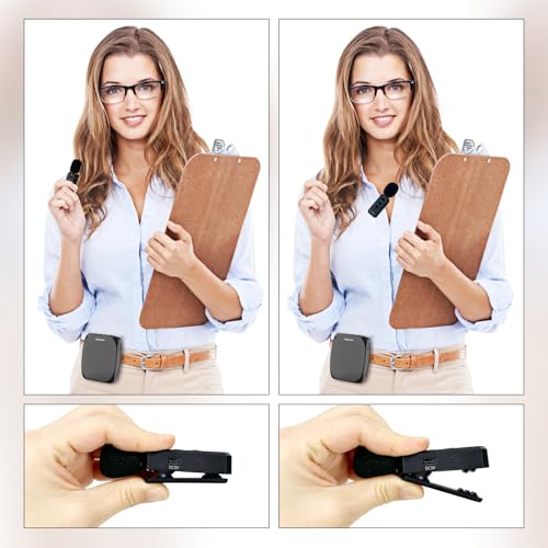 ZOWEETEK Wireless Voice Amplifier with Handheld & Lavalier Mics for Teacher | Portable Megaphone, Bluetooth Speaker, Rechargeable, for Classroom, Meeting, Group Outings, Party, Karaoke