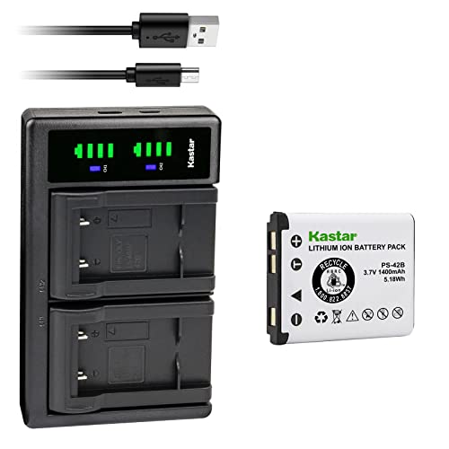 Kastar 1-Pack Battery and LTD2 USB Charger Compatible with Steelseries Arctis Nova Pro Wireless Headset, Arctis Nova Pro Wireless Headset for Xbox, Arctis Nova Pro Wireless Headset for PlayStation - size: 1 Charger + 1 Battery
