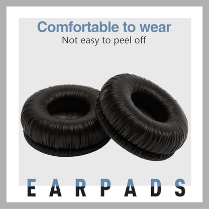 Replacement Ear Pads for JBL Tune 510BT/520BT/570BT/660NC Headphones, Black | Compatible with JBL Live 460NC/670NC,JBL Junior JR 320 320BT/310BT/300BT, Sony WH-CH520/MDR-ZX110 and More Headphones