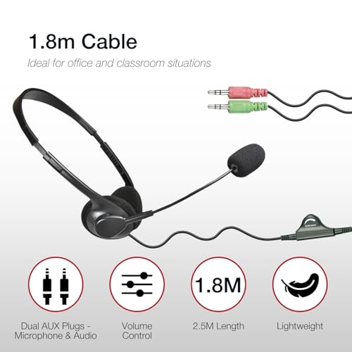 Light Weight Headset with Microphone