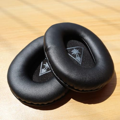 Ear Force XO Seven Ear Pads, Replacement Protein Leather Earpads for Turtle Beach XO 7, Recon 50 60P, Stealth 500 P X, 600 Gen 1, 350VR 400 420X 450 520 X12 300 Atlas Headphones (Not for XO7 Pro)