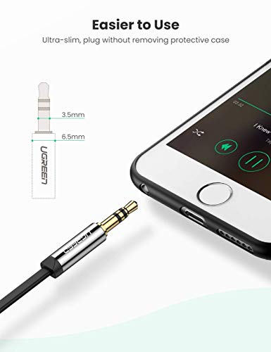 UGREEN 3.5mm Audio Cable Aux Cord 3FT and Braided USB C to 3.5mm Audio Adapter Bundle