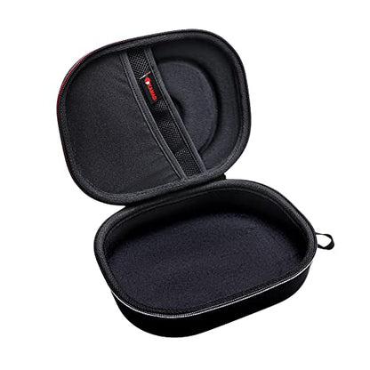 XANAD Hard Case for JBL Tune 720BT/770NC/710BT/760NC/700BT/750BT/510BT/660NC/520BT/500/E45BT and JBL Live 770NC/660NC/650BT/460NC/670NC/400BT/500BT and Wireless Headphone,Black - color: Black Outside+Black Inside