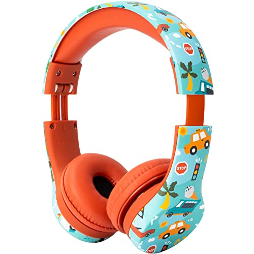 Snug Play+ Kids Headphones with Volume Limiting for Toddlers (Boys/Girls) - Vroom - color: Vroom, size: One Size