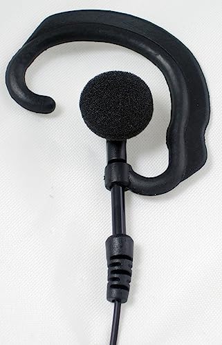 Pryme® LMC-1EH-M11 Pro-Grade Commercial Lapel Mic w/Soft Hook Earphone - Fits: Motorola TRBO XPR3300/3500 Series - style: Fits: Motorola TRBO XPR3300/3500 Series