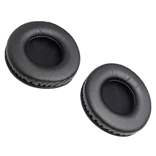 Uonlytech Headphone Ear Cushions Round Headset Ear Pads Earmuffs Replacement for Headset Headphone 80mm Black
