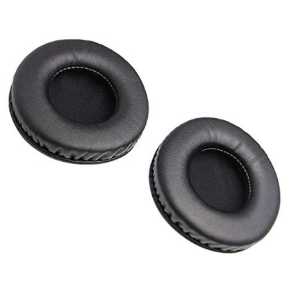 Uonlytech Headphone Ear Cushions Round Headset Ear Pads Earmuffs Replacement for Headset Headphone 80mm Black