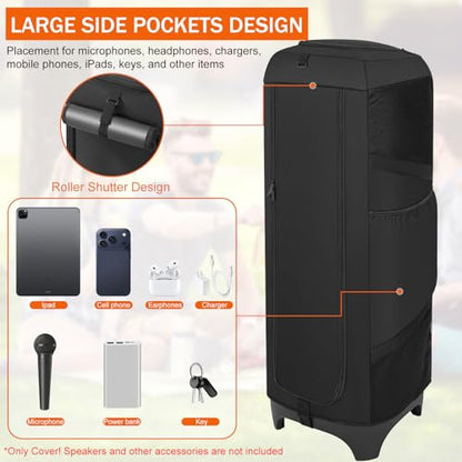 Speaker Carry Cover Travel Bag Compatible with JBL Party Box 1000 | Portable Speaker Dust Case Fits for JBL Party Box 1000 for Outdoor Travel - size: For JBL Partybox 1000
