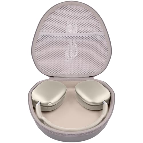 Hard Case for Apple AirPods Max 2/AirPods Max Wireless Headphones - color: SandStone Case