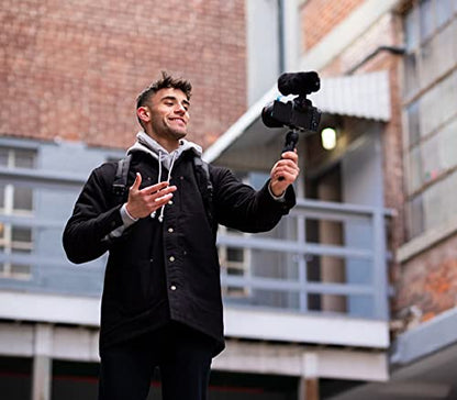 SENNHEISER Professional MKE 400 Directional On-Camera Shotgun Microphone with 3.5mm TRS and TRRS Connectors for DSLR, Mirrorless & Mobile , Connects with Auxiliary - style: MKE 400