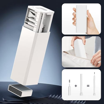 34-in-1 Phone and Laptop Cleaning Kit - Multi-Function PC Electronic Cleaner for iPhone,iPad,MacBook,Keyboard, AirPods,Speakers, and Earbuds.Portable kit Suitable for Cleaning Chargers and Cables.