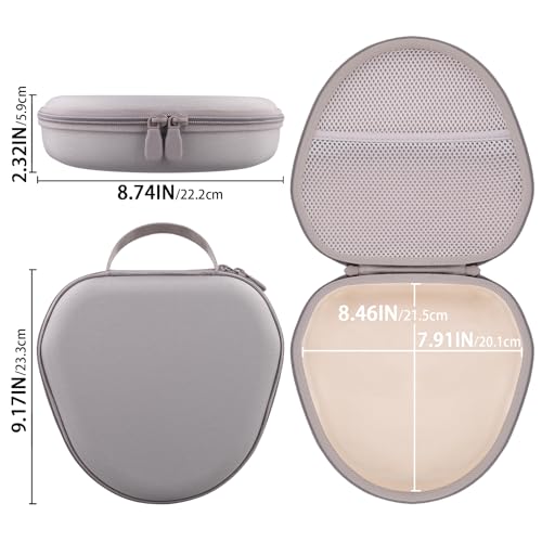 Hard Case for Apple AirPods Max 2/AirPods Max Wireless Headphones - color: SandStone Case