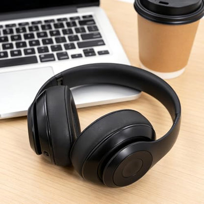 GEVO Earpads Replacement for Beats Studio 2/Studio 3 Wired & Wireless Headphones, Ear Pads Cushion for Beats Studio 2/Studio 3 with High-Density Noise Isolation Memory Foam (Black) - color: Black