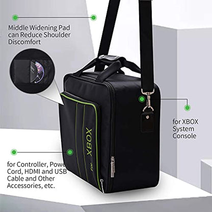 G-STORY Carrying Case for Xbox Series X S, Travel Bag Console Controllers - color: Xbox X&S Case