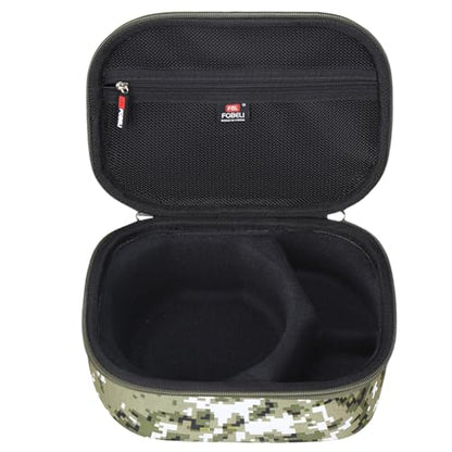 FBLFOBELI Hard Case for Walker's Razor Slim/Howard Leight Shooting Ear Protection Electronic Shooting Muffs Earmuff - color: Camouflage