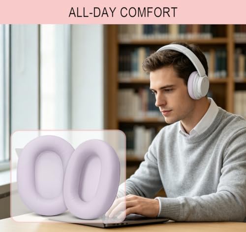 GVOEARS Ear Pads for Sony WH-XB900N / WH-CH710N / WH-CH720N - Pink - color: Pink