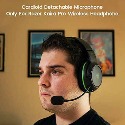 Kaira Pro Mic for Razer Kaira Pro Wireless Gaming Headset, 3.5mm Detachable | Noise Cancelling Microphone Boom for Xbox One, PS4, PS5, PC
