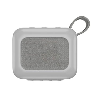 Silicone Case for JBL GO4 Portable Bluetooth Speaker, Soft Drop-Proof Protective Cover Scratch-Resistant Carrying Case with Carabiner (White) - color: White