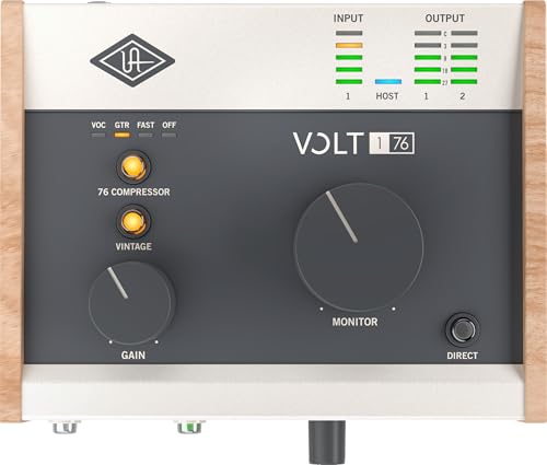 Universal Audio Volt 176 USB Audio Interface - size: 4.50, style: 1-in/2-out with 76 Compressor